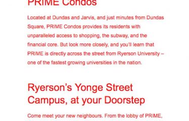 Prime Condos In Downtown Toronto